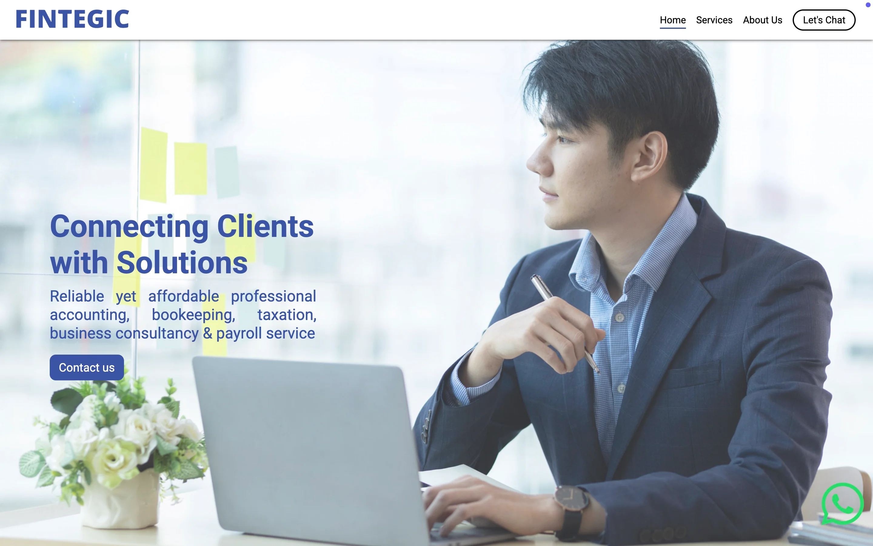 Fintegic — Accounting Company project by Intuito Studio